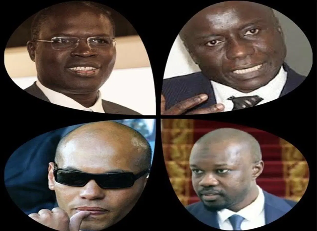 Image illustration Idy Seck , Ousmane Sonko, SALL