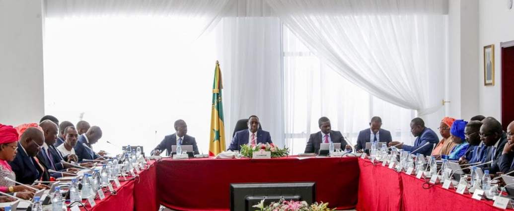 Conseil des ministres Senegal Canalactu