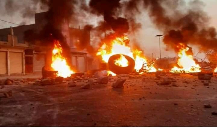 Image d'illustration de UGB greve feu.