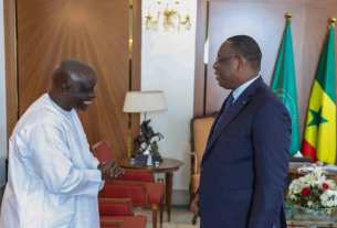 Idrissa Seck et Macky Sall au palais