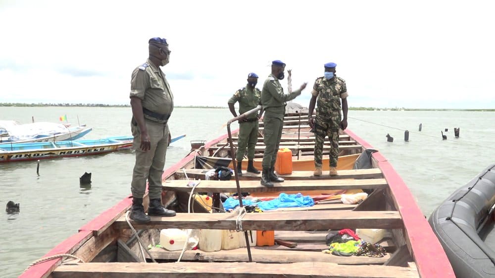candidats emigration clandestine arretes par gendarmerie de Joal Canalactu