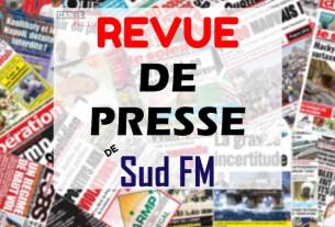 Revue de Presse de Sud FM du samedi 12 décembre 2020 Par Ndeye Marieme Ndiaye (Wolof).