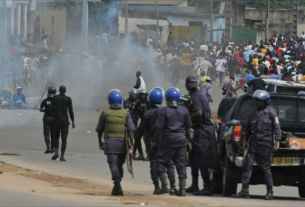 Ucad affrontement etudiants contre policiers