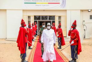 Macky Sall lors du Conseil Présidentiel sur le Développement à Matam