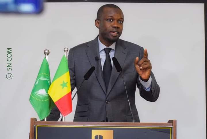 Ousmane sonko conférence