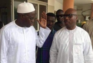 Barthélémy Dias et Khalifa Sall