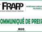 Communiqué FRAPP