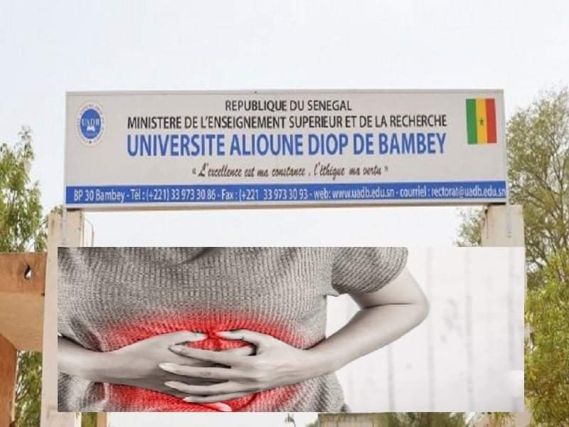 Intoxication alimentaire à l'Université de Bambey