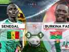 CAN Cameroun 2021 Sénégal vs Burkina Faso.