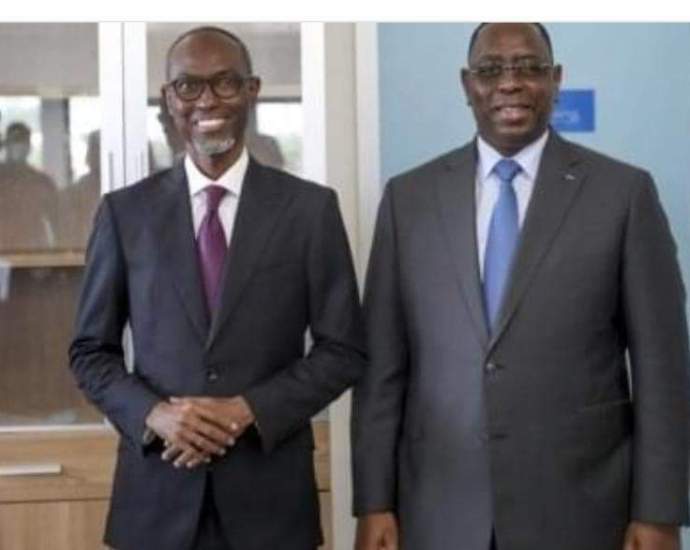 Macky sall et Pr Moussa Seydi