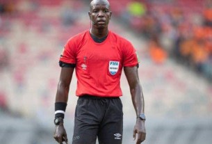 Arbitres Sénégalais Maguette Ndiaye, Djibril Camara et El Hadji Malick Samba