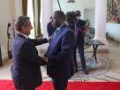 Nicolas Sarkozy et Macky Sall.