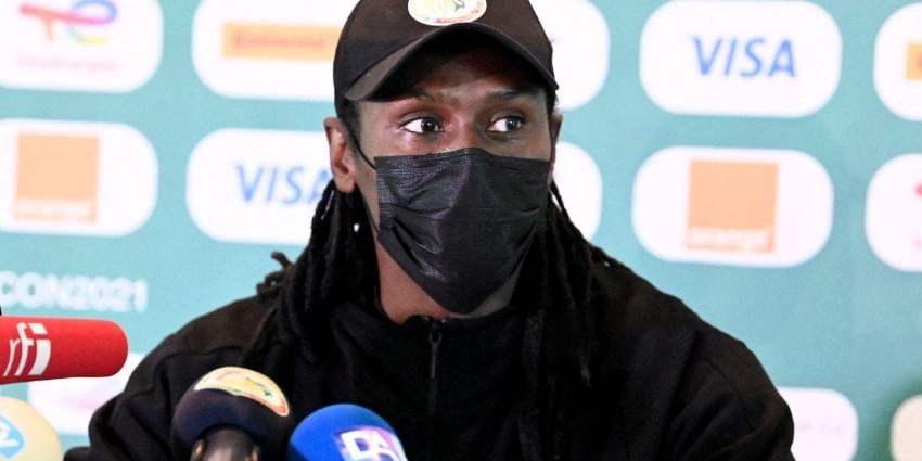 Aliou Cissé en Conférence de presse d'avant match du coach