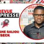 Revue de presse de Rfm avec Serigne Saliou Seck.