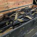 Caisse d'arme, fusil d'assaut