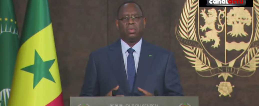 3 Avril 2023 : l'intégralité du message à la nation du président Macky SALL