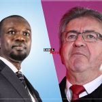 Jean-Luc Mélenchon et l'opposant sénégalais Ousmane Sonko