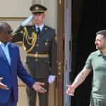 Volodymyr Zelensky et macky sall