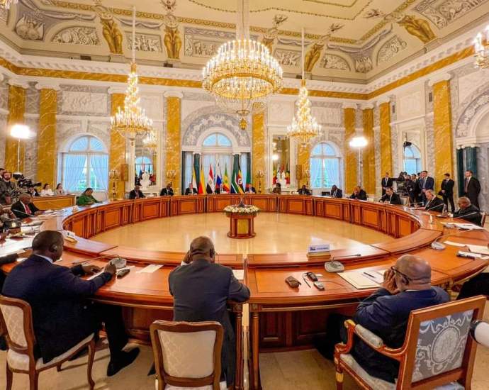 Après Kiev, la délégation de médiation africaine a rencontré Vladimir Poutine