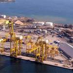 Travaux du port de Ndayane