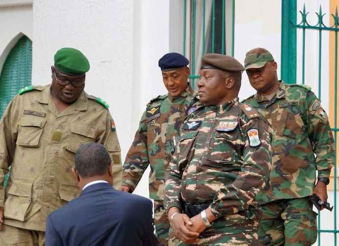 Niger régime militaire 2023, coup d'état