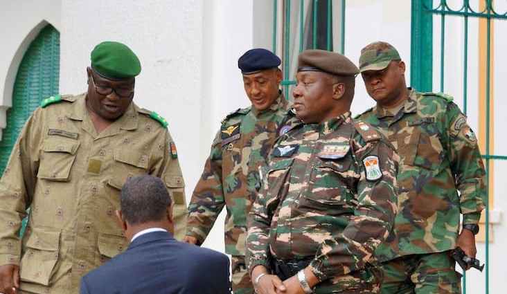 Niger régime militaire 2023, coup d'état
