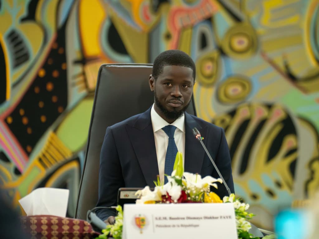 Bassirou Diomaye Diakhar FAYE Conseil des ministres, Palais de la République