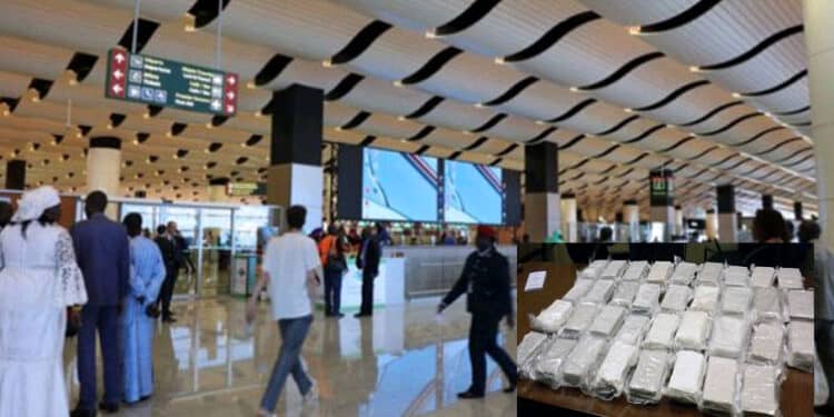 AIBD : Une française tombe avec 40Kg de cocaïne !