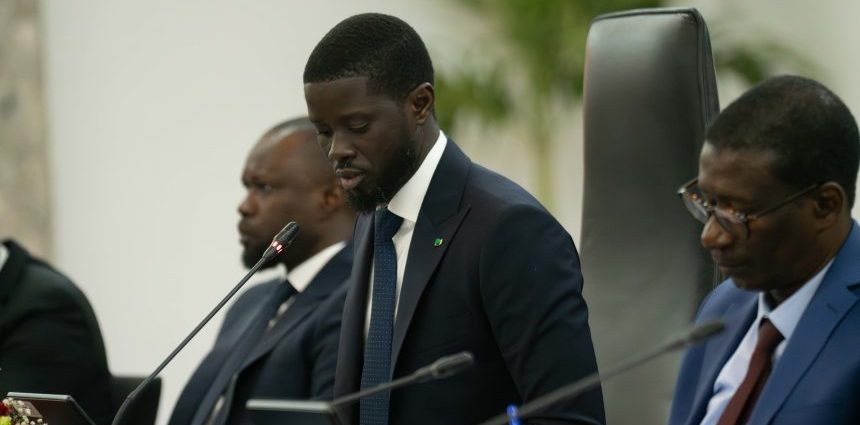 Bassirou Diomaye Diakhar FAYE Conseil des ministres