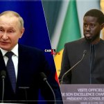 Bassirou Diomaye Faye et Vladimir Poutine