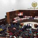 rentrée solennelle des Cours et Tribunaux à la salle d’audience de la Cour suprême.