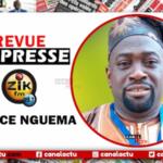 Revue de presse Zik Fm de Fabrice Nguema.