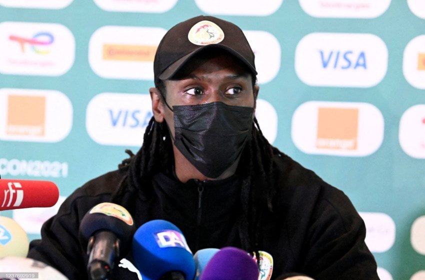 Aliou Cissé en Conférence de presse d'avant match du coach
