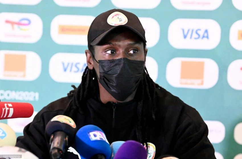 Aliou Cissé en Conférence de presse d'avant match du coach