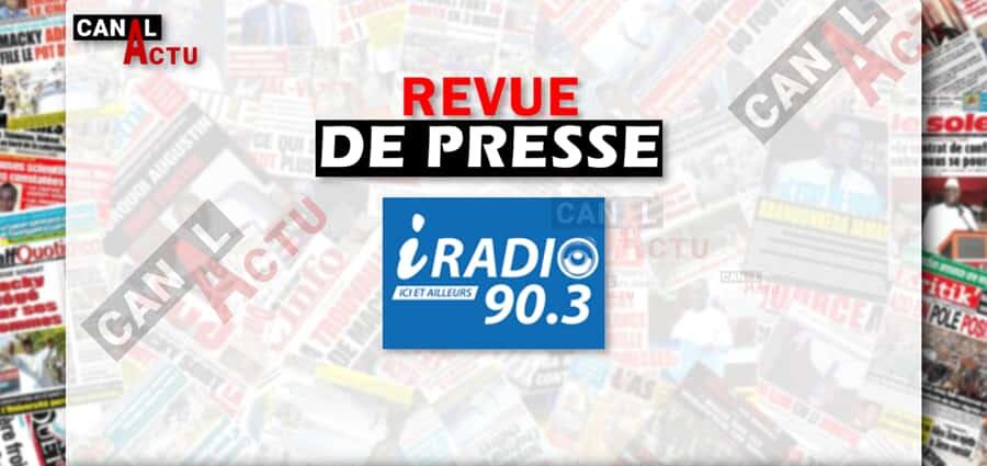 Revue de presse de Iradio en Wolof et en Français.