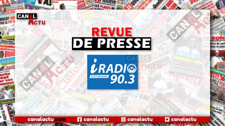 Revue de presse de Iradio en Wolof et en Français.