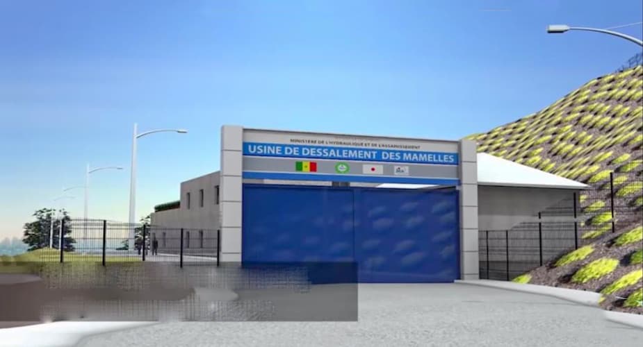 usine de dessalement d’eau de mer des Mamelles.