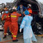 chine accident deraillement d'un Train à grande vitesse (TGV).